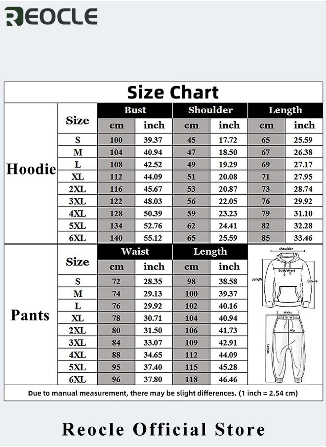 Men's 2 Pcs Hoodie Set Sweatshirt Suit 3D Printed Long Sleeve Hoodie with Zipper Trackpant Casual Suit - pzsku/Z357ECBA84FECA4BA4B74Z/45/_/1725934500/2610ccb2-3439-4566-994a-e56f9ff43494