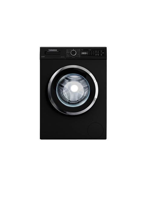 TORNADO Washing Machine Fully Automatic 7 Kg, Black TWV-FN78BKOA
