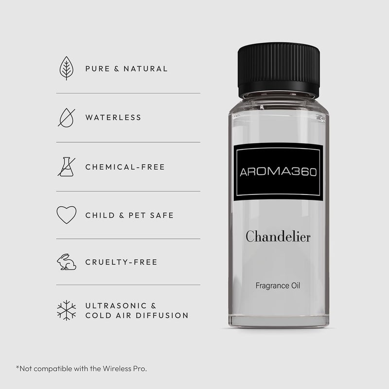 AROMA360 Chandelier Fragrance Oil for Scent Diffuser (120mL) - Image 1
