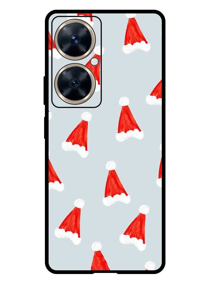 Theodor Protective Case Anti Scratch Shock Proof Bumper Cover For Huawei Nova 11i Christmas Caps - Image 1