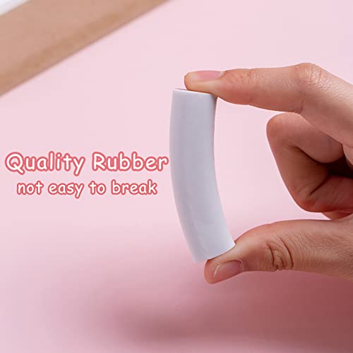 Geluode 4 Pcs Cat Paw Shaped Retractable Erasers, Cute Rubber for Kids, Push-Pull Rubber Eraser for Students Writing Office School Supplies - Image 5