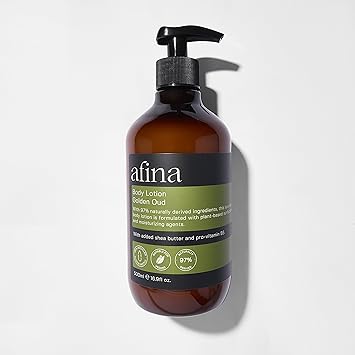Afina Golden Oud Luxury Body Lotion 500ml Body Lotion Bottle Sensual Blend of Spicy Creamy Floral Notes Backed With Warm Ambery Woody Undertones Vegan Friendly Hand Cream UK Produced - Image 2