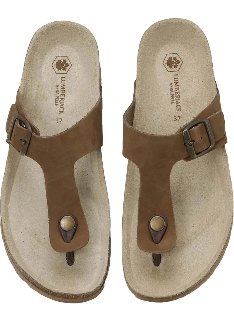 لامبرجاك Jolie P 4fx Sand Color Women's Slippers