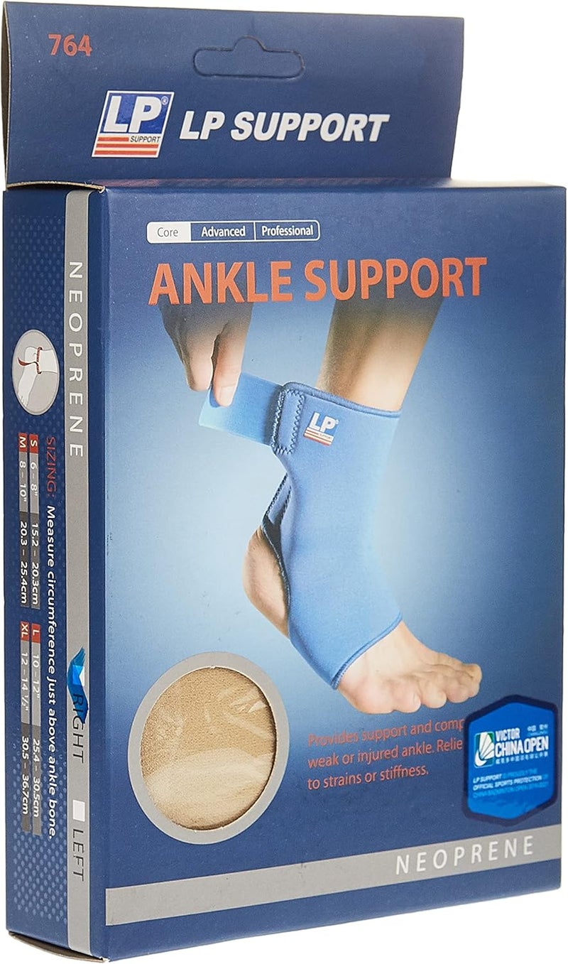 LP Support 764 Left Ankle Support - Tan - Image 1