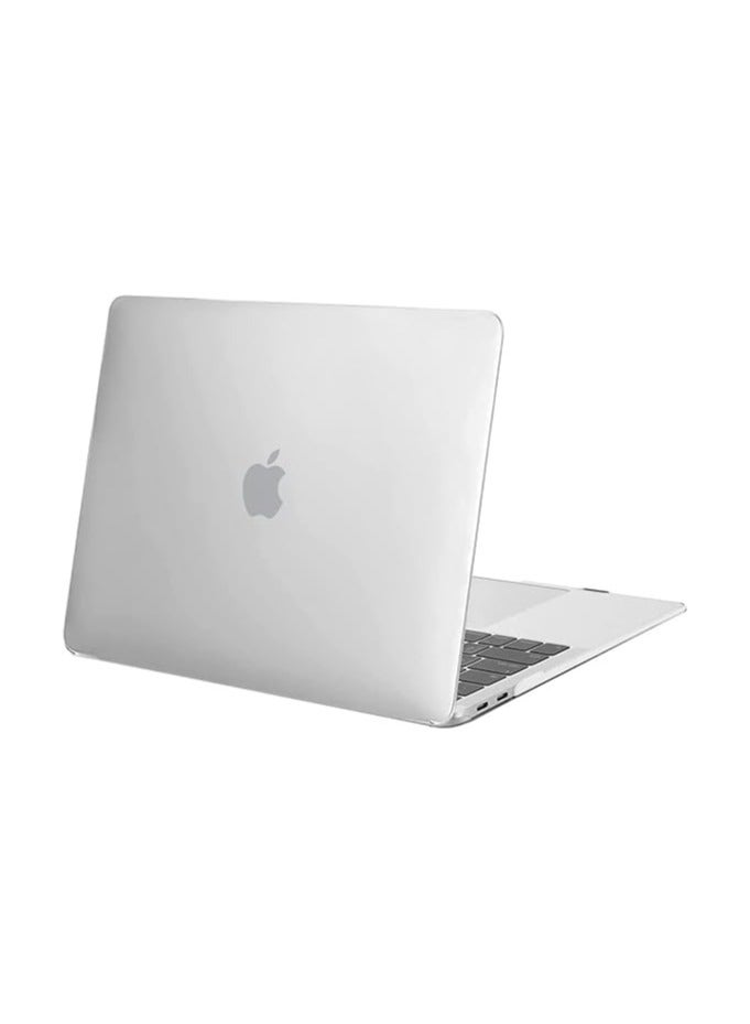 MacBook Air 13.6 انچ کیس 2022 2023 ریلیز A2681 M2 چپ مائع ریٹنا ڈسپلے اور ٹچ ID حفاظتی پلاسٹک ہارڈ شیل کیس کور (سفید) کے ساتھ مطابقت رکھتا ہے۔ - Image 4