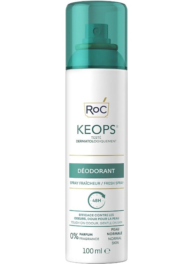 RoC Keops Deo Spray Fresh 100Ml - Image 1