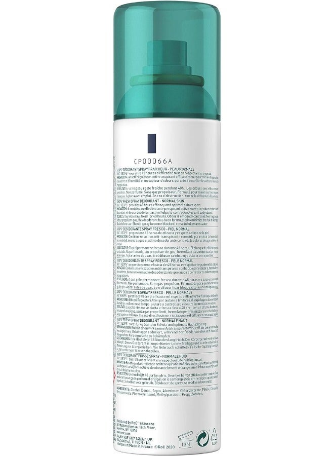RoC Keops Deo Spray Fresh 100Ml - Image 2