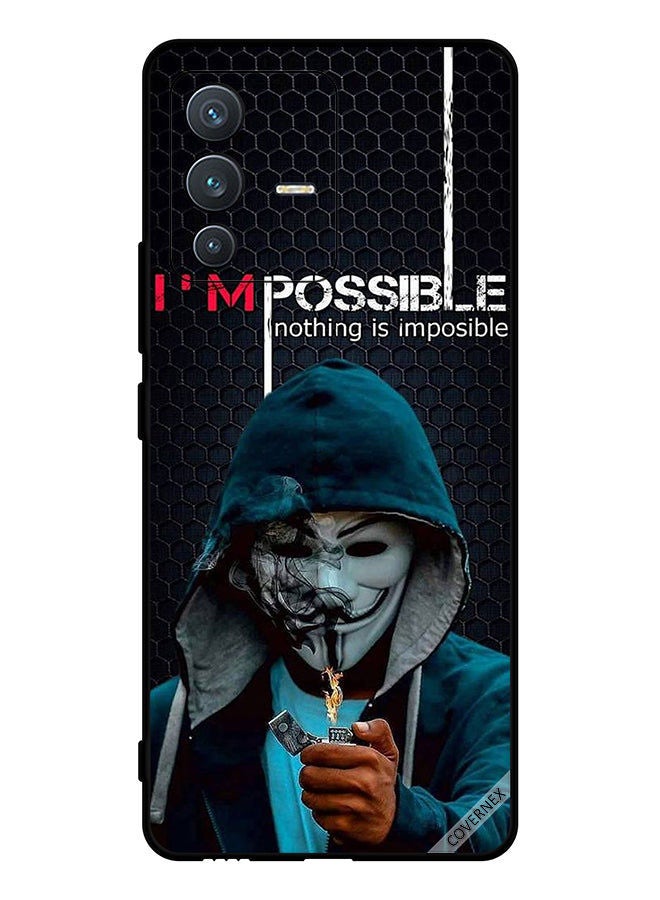 Covernex Protective Case Cover For vivo S12 I Am Possible Nothing Is Impossible - Image 1