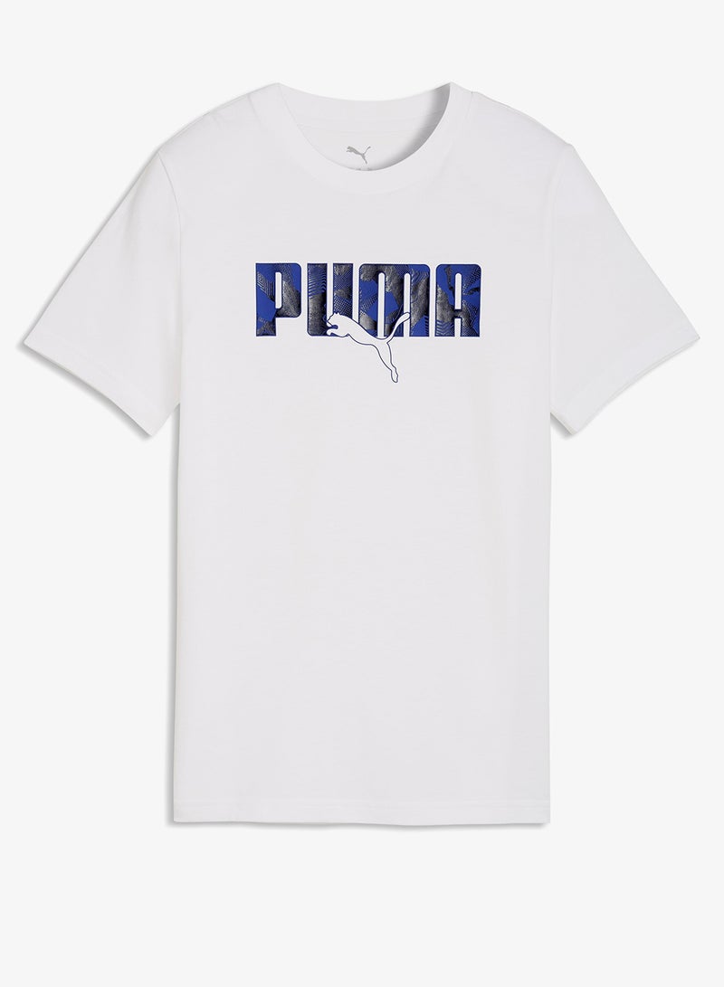 PUMA Youth Essential Logo Lab Story 2 T-Shirt - Image 1