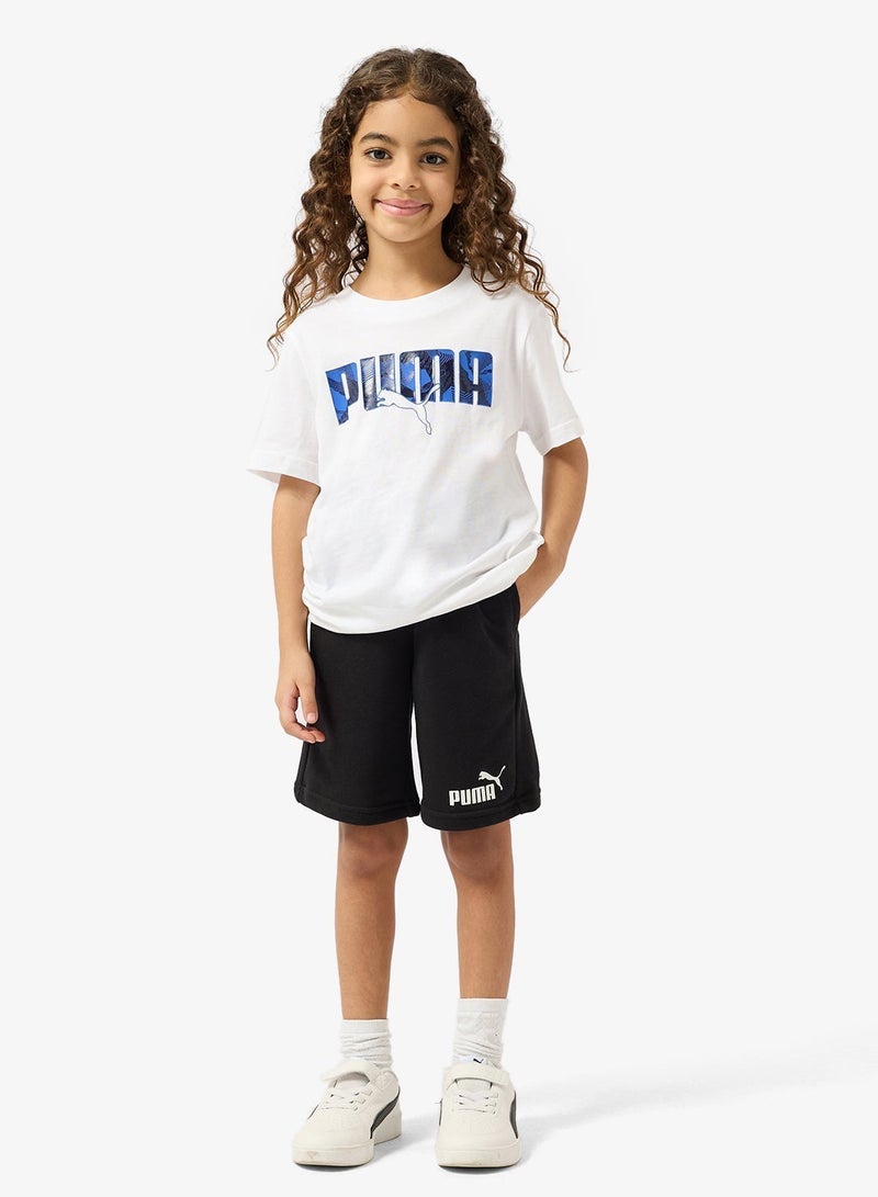 PUMA Youth Essential Logo Lab Story 2 T-Shirt - Image 4