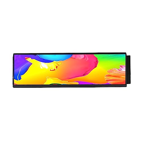 VSDISPLAY 126 Inch IPS LCD Screen Monitor 1920x515 Display with Cable KitFit for DIY Y60 PC Case CPU GPU Secondary Monitor Panel