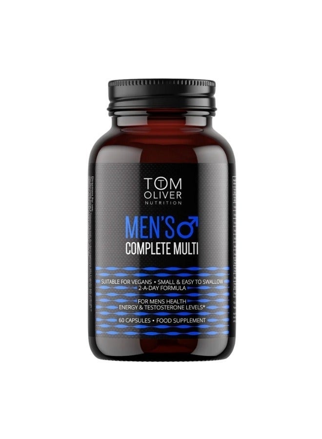 Tom Oliver Men'S Complete  Multi Capsules 60'S