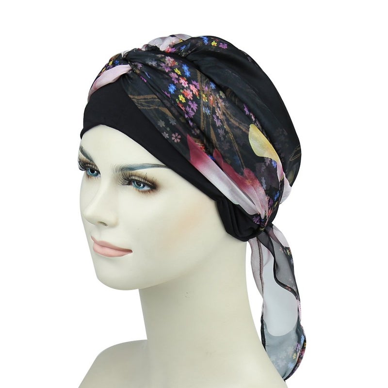 FocusCare Cancer Hats For Hair Loss Women Stylish Turbans Chemo Headwear Scarfs - Image 5