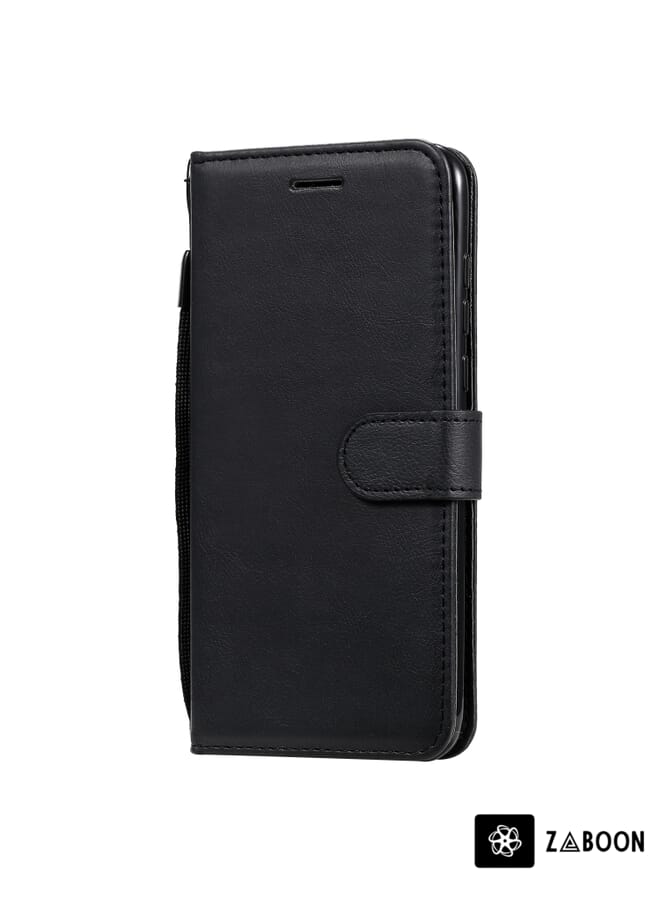 Zaboon Protective Case Cover For Huawei Honor Play 4T Pro Solid Color Horizontal Flip Protective Leather Case with Holder & Card Slots & Wallet & Lanyard - Image 2