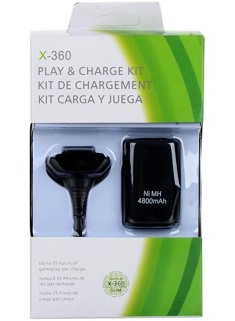 Xbox 360 Play And Charge Kit 4800mah - Image 1