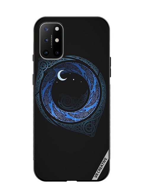 Protective Case Cover For OnePlus 8T Moonlight Design Multicolour