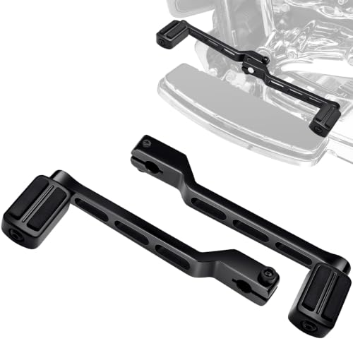 Benlari Shifter Lever Pegs 304 Stainless Steel Heel Toe Shift Pegs Fit for Harley Touring Street Glide Road Glide Road King Electra Glide 19882024 FL Softail 19862017 Trike 20082024 Black - Image 1