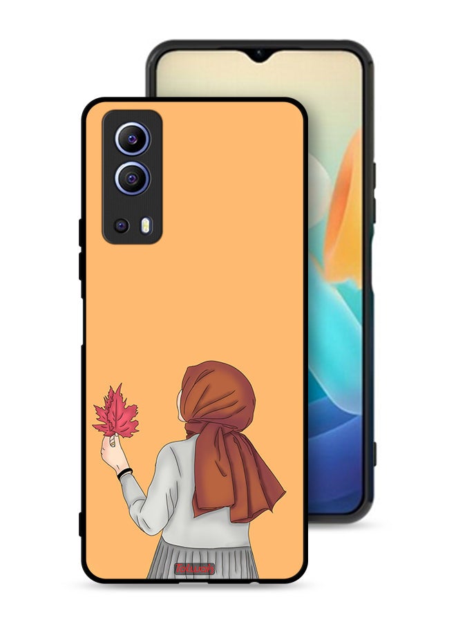 Tolwak Vivo iQOO Z3 5G Protective Case Cover Holding Leaf - Image 1