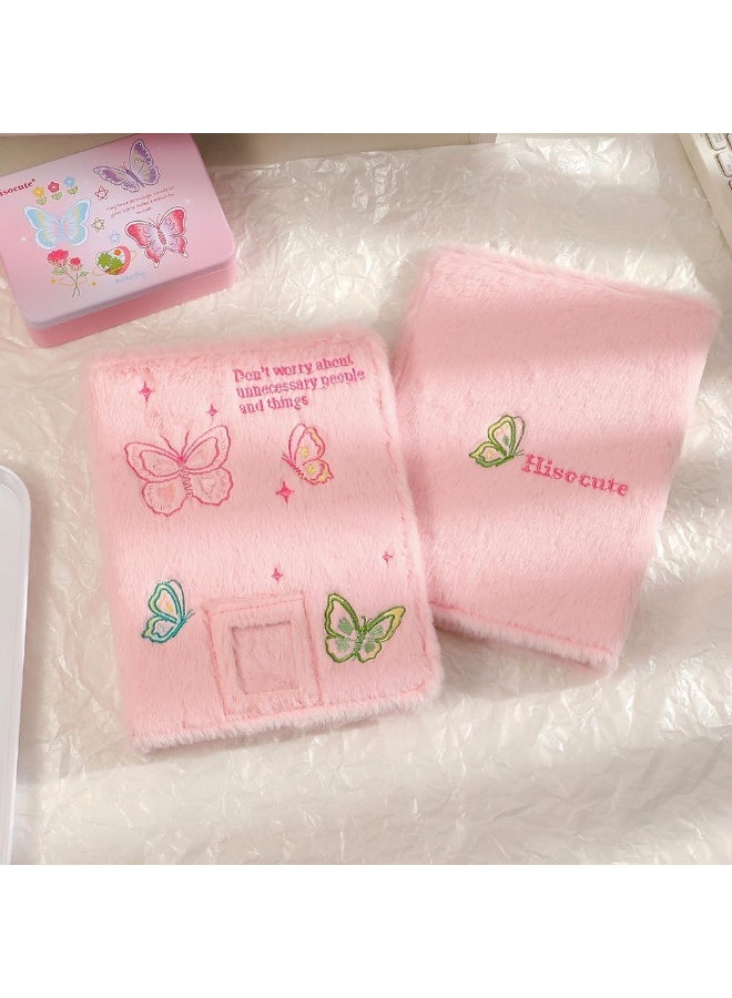 NANAO حافظة بطاقات كيبوب مع 10 ورقات ملصقات كورية لطيفة و 50 غلاف واقي لامع، كتاب حامل بطاقات كيبوب، ألبوم بطاقات بحجم A5 مع 25 صفحة داخلية و 200 جيب - Image 4