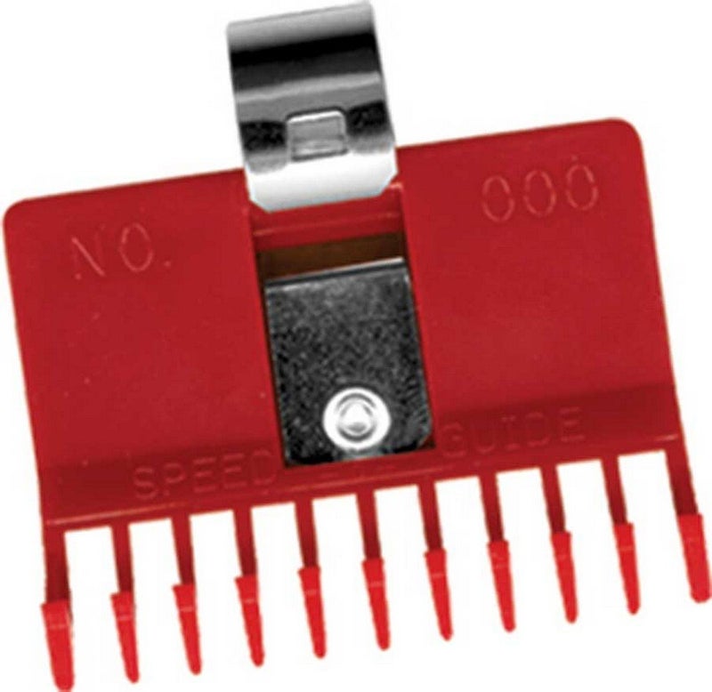 Speed-O-Guide SPG0132 Clipper Comb, Red - Image 1
