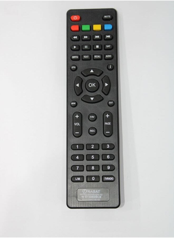 Replacement Remote Controller For Receiver Stargold Sg-610 640 730Hd