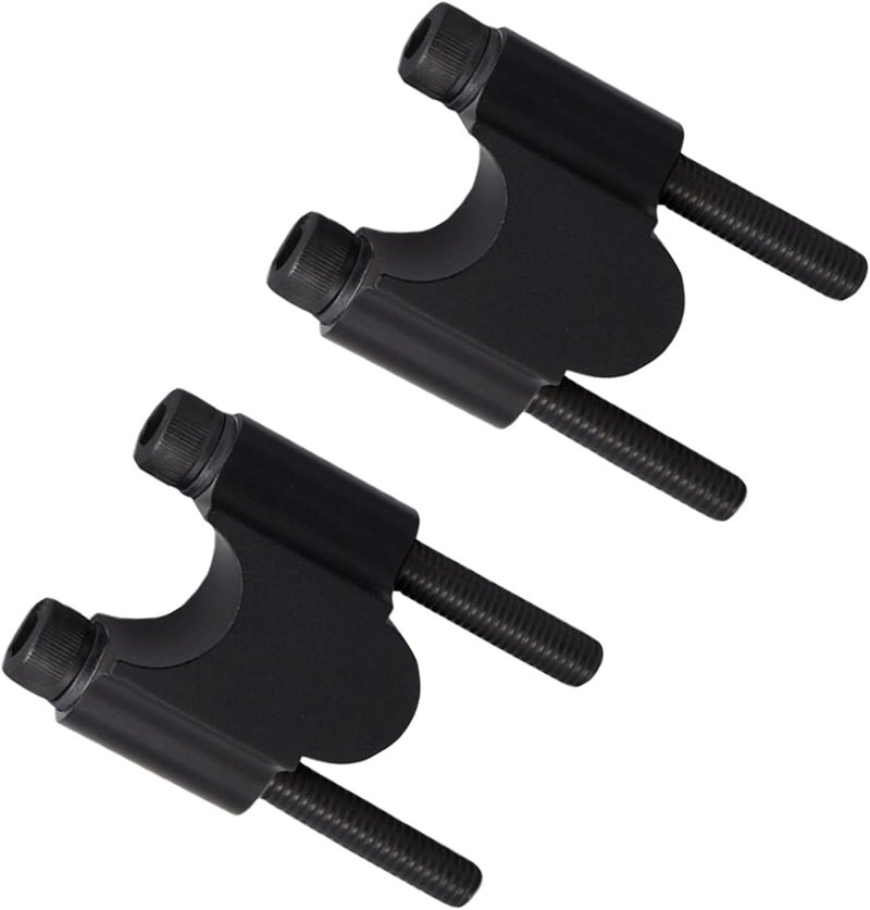 PETCHOR NC 78 Handlebar Riser Clamp Motorcycle Riser Bars Kit Rise 30mm Height Compatible with Kawasaki Honda Suzuki ATV Dirt Bike Yamaha MT07 MT09 Black