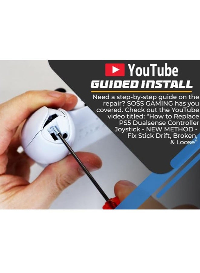 Hall Effect Joysticks Kit for PS5 Dualsense Controllers Replacement - Image 3