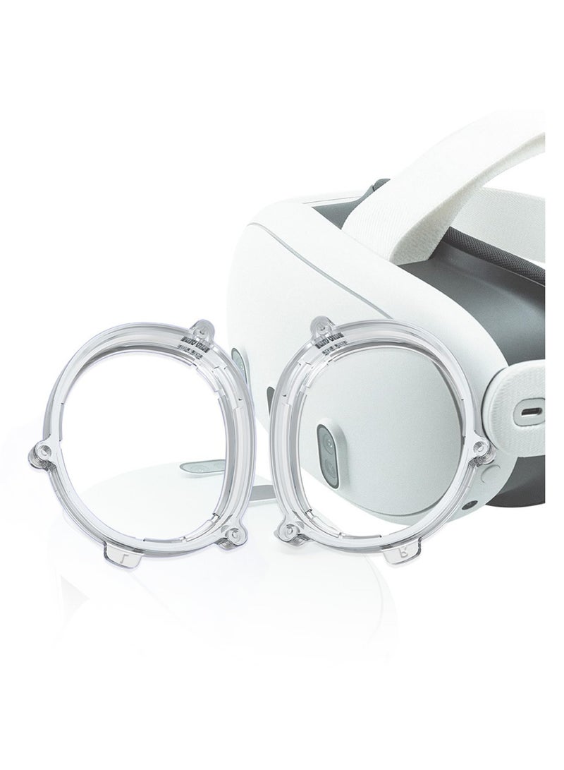 SYOSI حامي فاصل النظارات، متوافق مع ملحقات ميتا حامي عدسات النظارات المغناطيسي، إطار حامي عدسات النظارات ضد الخدوش، يحمي نظارات قصر النظر من الخدوش - Image 2