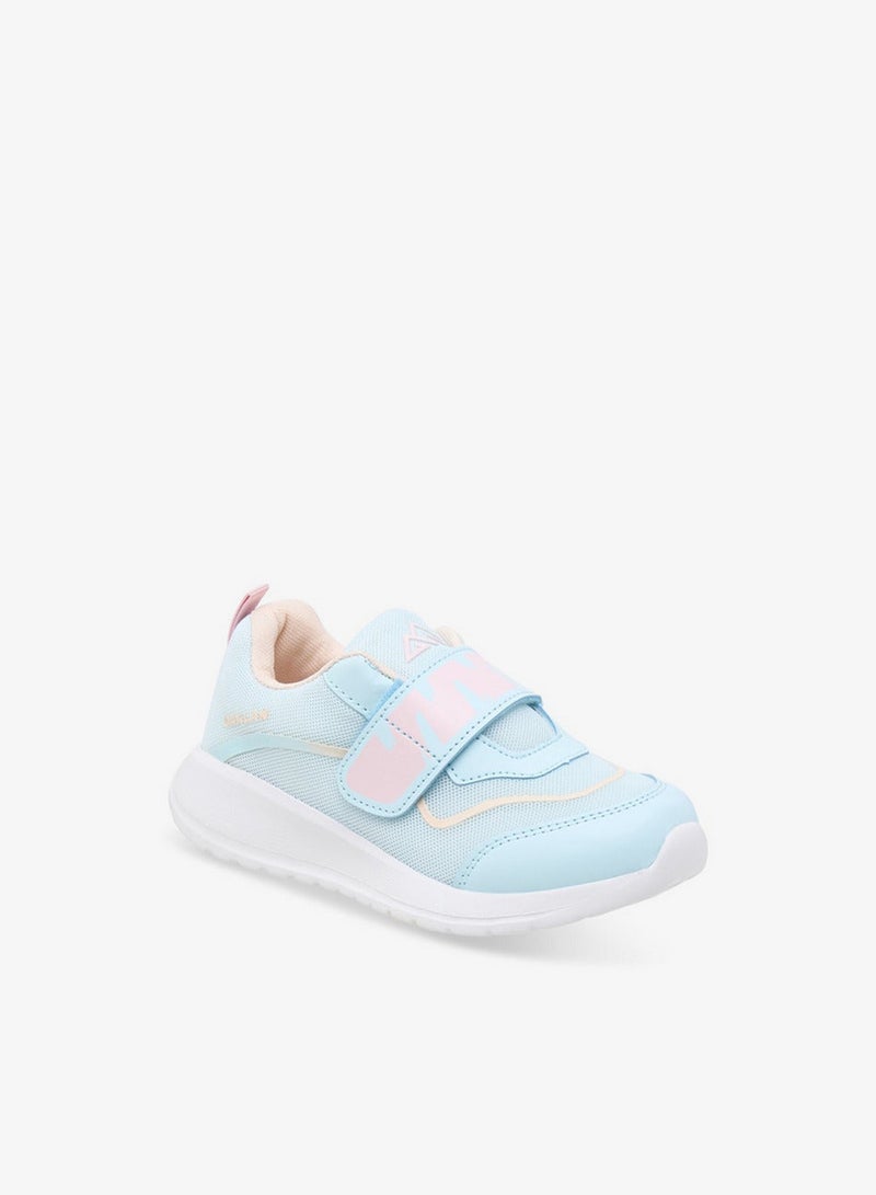 شو اكسبرس حذاء رياضي بناتي بشعار وحزام لاصق - Image 2