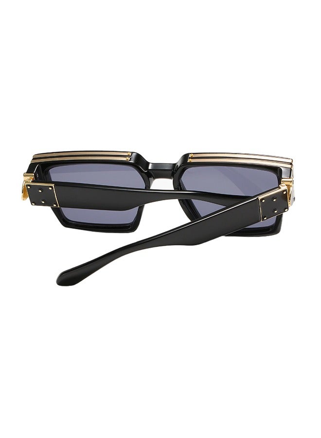 UV Protection Sunglasses for Women Men Fashion Aviator Police Polarized Sunglasses with Oversized Square Big Frame Shades Outdoor Sports Driving Sunglasses for Shopping Hiking Fishing UV400 Protection - Image 2