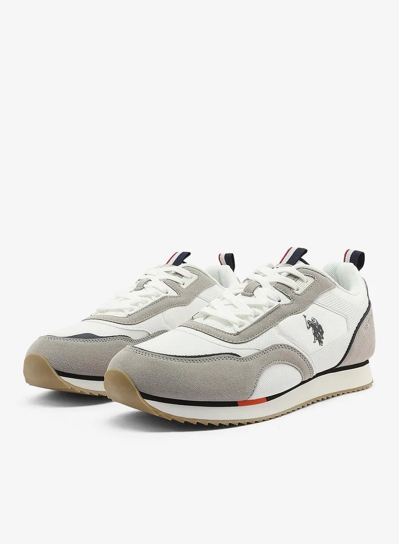 U.S. Polo Assn. Men’s White MEDI GLB 6FX Sneakers – Lightweight Casual Sports Shoes with Premium Comfort - Image 4