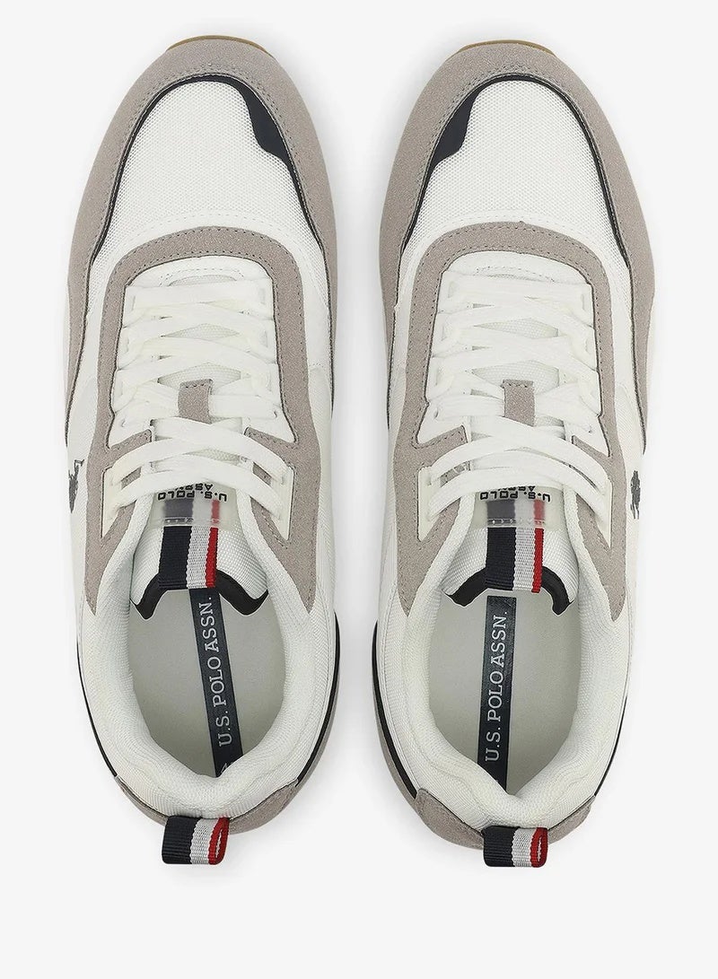 U.S. Polo Assn. Men’s White MEDI GLB 6FX Sneakers – Lightweight Casual Sports Shoes with Premium Comfort - Image 5