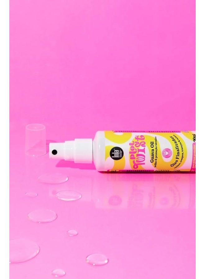 Lola from Rio زيت جوافة لتحديد وتلميع التجاعيد - زيت خفيف يضيف لمعانًا عاليًا، يعزز تعريف التجاعيد وي控制 التجاعيد دون أن يثقل الشعر (90 مل)  - Image 2