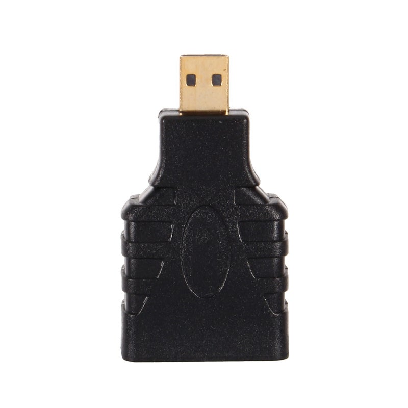 Micro HDMI Adapter 1080p 720p Output Convert Micro HDMI Signal to HDMI " - " Compatible with HDMI1.4 PAL NTSC SECAM Support for HDTV Smart Phone - Image 1