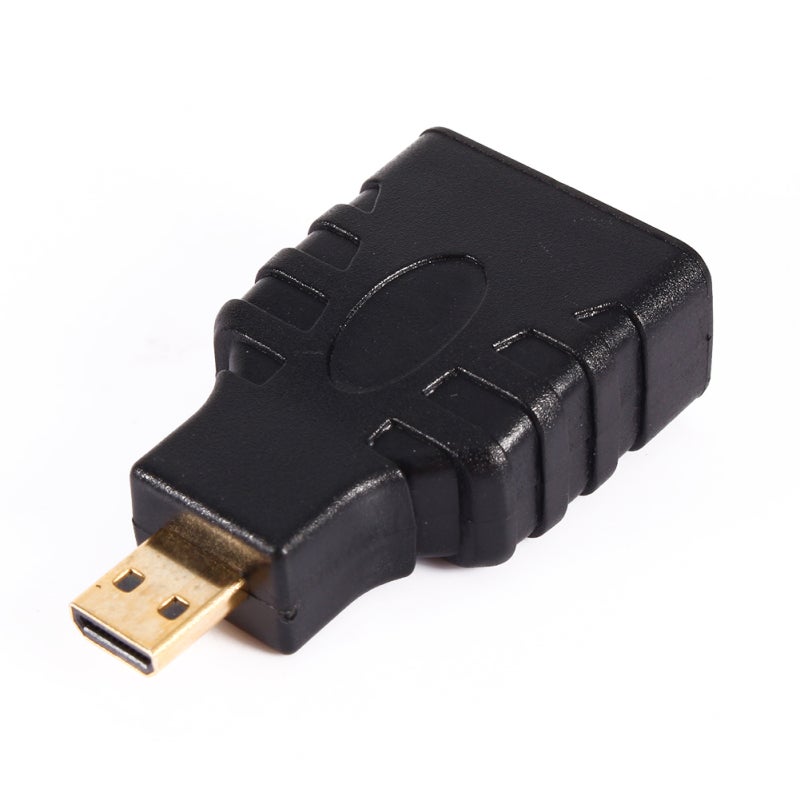 Micro HDMI Adapter 1080p 720p Output Convert Micro HDMI Signal to HDMI " - " Compatible with HDMI1.4 PAL NTSC SECAM Support for HDTV Smart Phone - Image 2