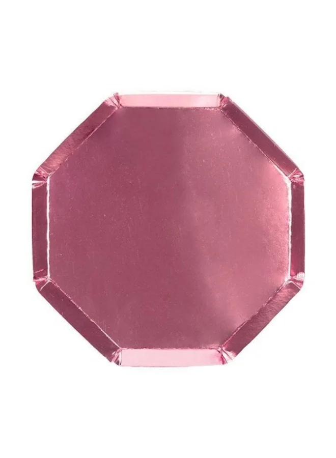 Meri Meri Metallic Pink Cocktail Plates