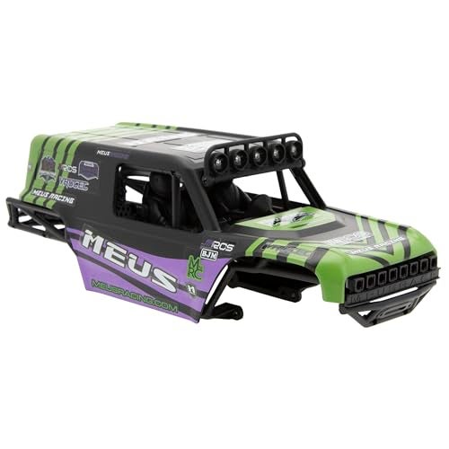 MEUS RACING مجموعة هيكل شاسيه MEUS Racing MB18 TRX4M لسيارة Traxxas TRX4M Defender Bronco K10 F150 High Trail 118 RC Crawler ترقيات الأجزاء أخضر بنفسجي - Image 1