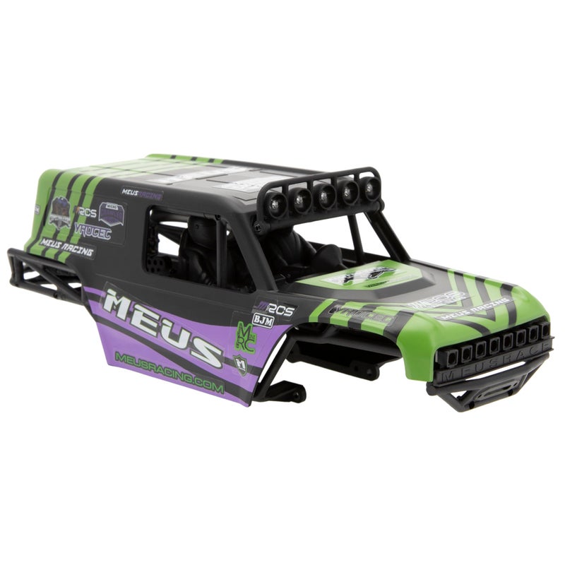 MEUS RACING مجموعة هيكل شاسيه MEUS Racing MB18 TRX4M لسيارة Traxxas TRX4M Defender Bronco K10 F150 High Trail 118 RC Crawler ترقيات الأجزاء أخضر بنفسجي - Image 3