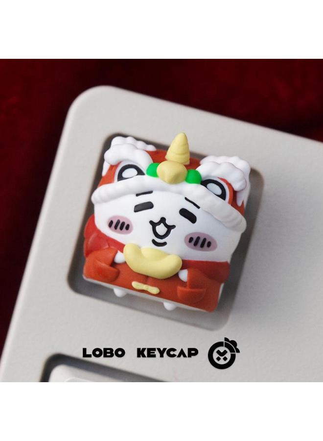 Chiikawa New Year's Style Personalized Resin Two-dimensional Mechanical Keyboard Single Keycap Esc