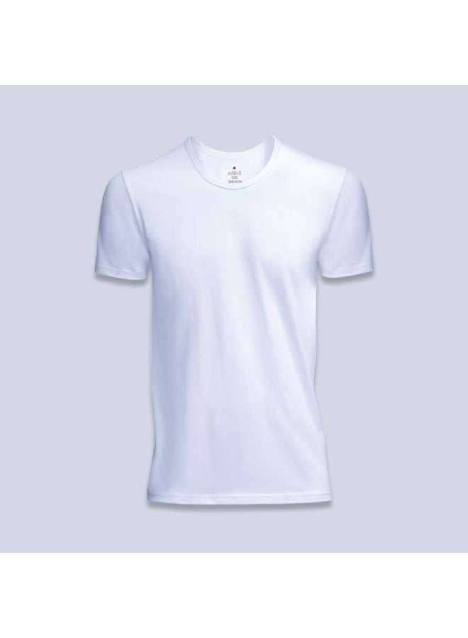 Men's Round Neck Undershirts – Pack of 6" - Image 3