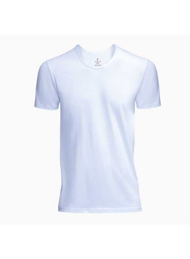 Men's Round Neck Undershirts – Pack of 6" - Image 1