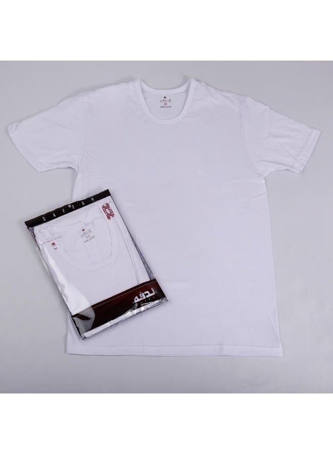 Men's Round Neck Undershirts – Pack of 6" - Image 2