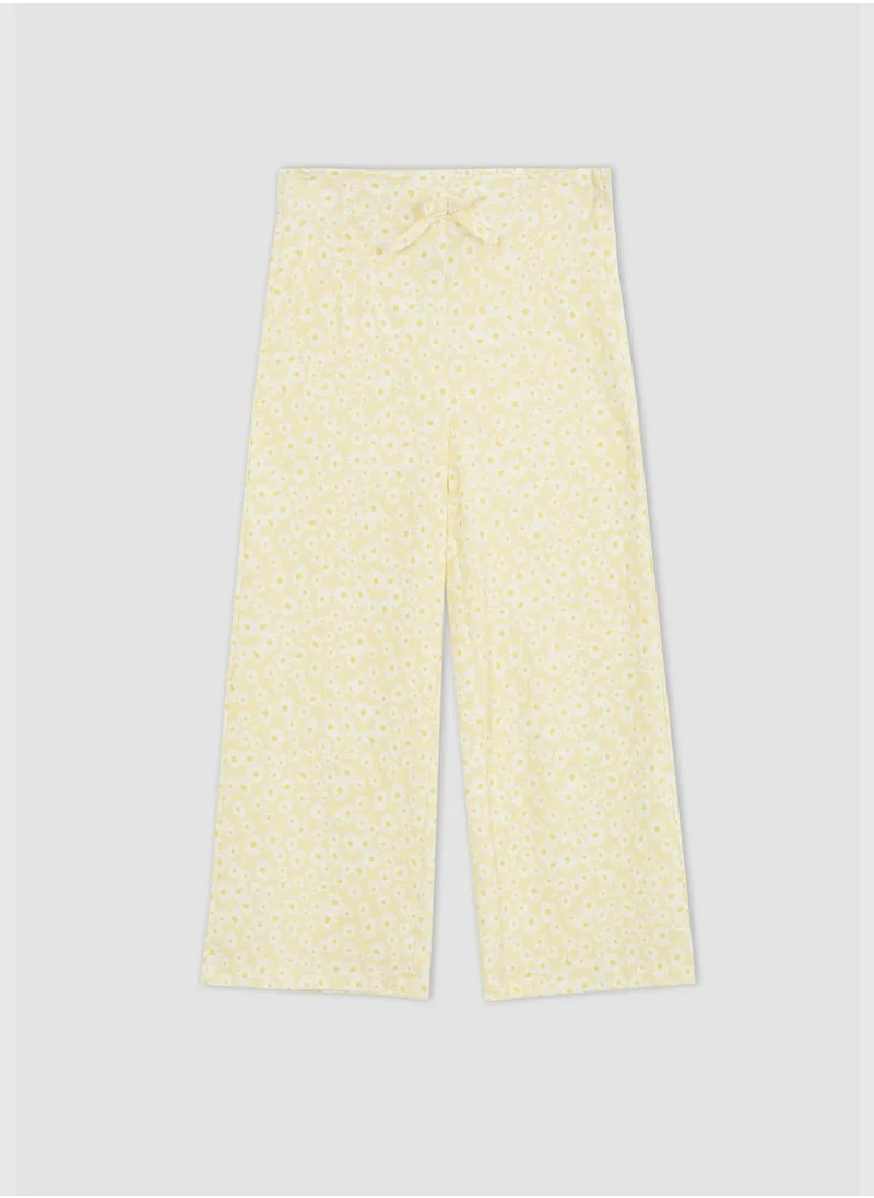 DeFacto Strappy Crop Top & Culottes Set