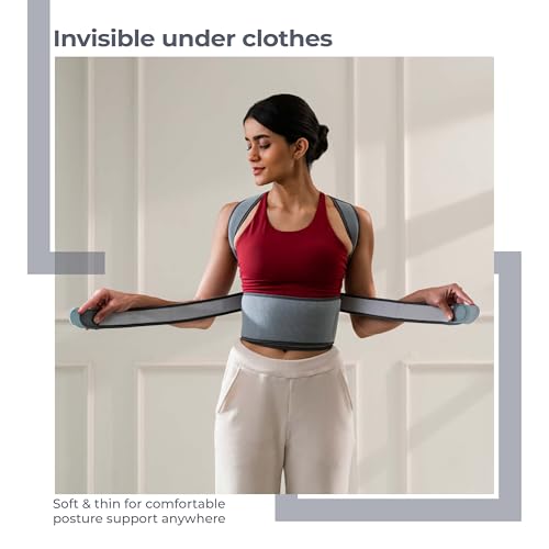 Lifelong Back & Waist Support Belt for Men & Women | Effective for Back Pain & Posture Correction | Lumbar and Spine Support, Ultimate Back Pain Relief Product | Comfortable Waist Belt for Everyday Support (LLOPC09) - Image 2