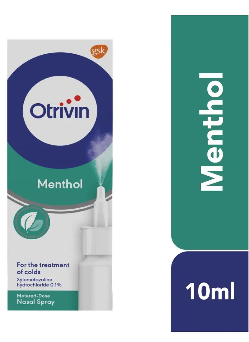 OTRIVIN Menthol 1% Nasal Spray 