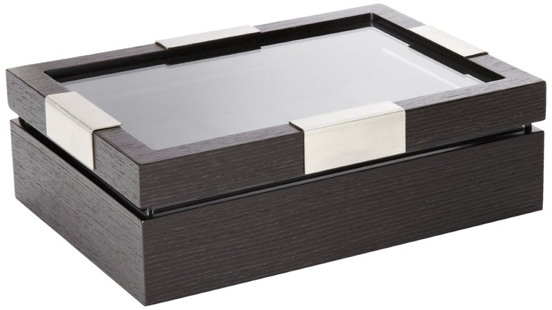 Volta 31-560960 Charcoal Wood Finish Watch Case - Image 5