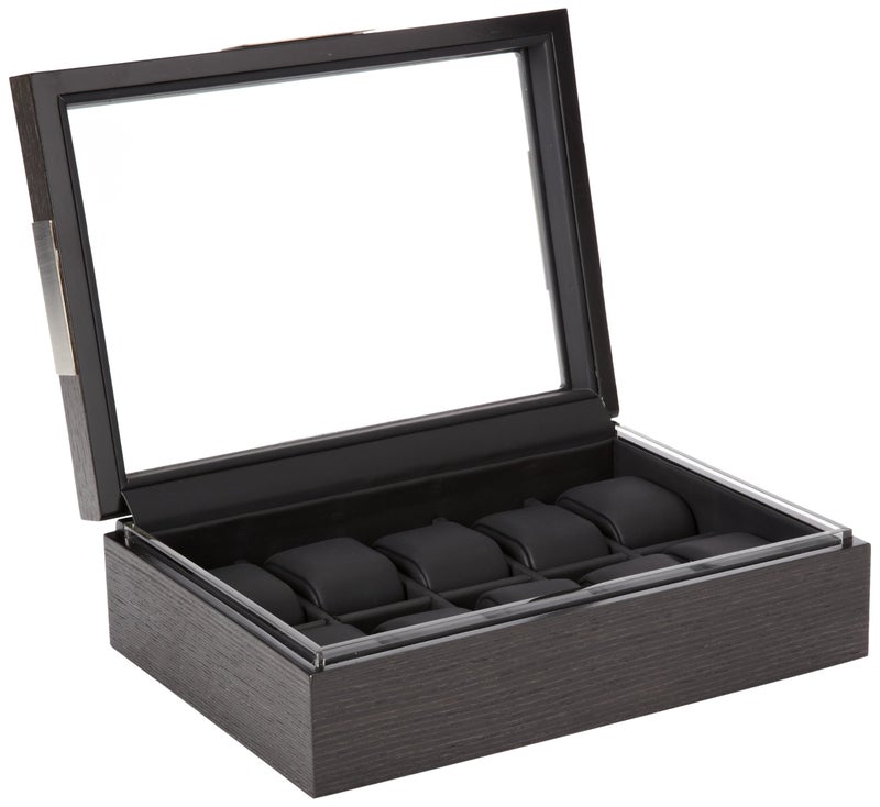 Volta 31-560960 Charcoal Wood Finish Watch Case - Image 2