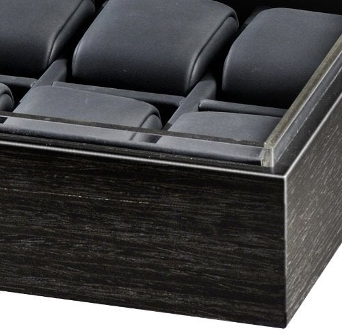 Volta 31-560960 Charcoal Wood Finish Watch Case - Image 4