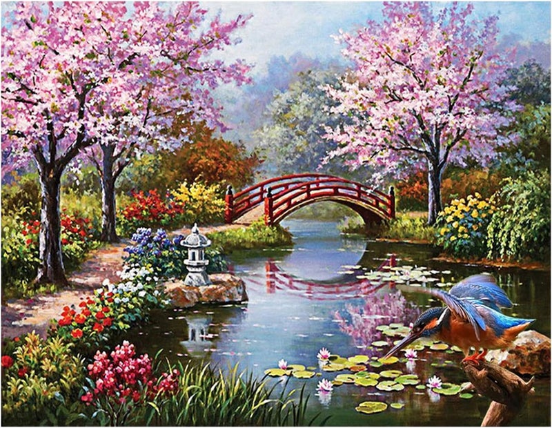 PREXI 5D Diamond Painting by Number Kits Full Drill Rhinestone Embroidery Cross Stitch Pictures Arts Craft for Home Wall Decor