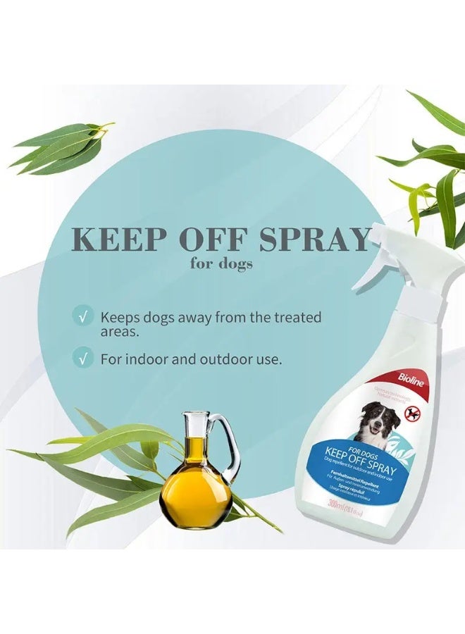 Bioline Keep Off Spray For Dogs 300ml[Volume - 300ml] - Image 1